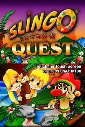 Slingo Quest (USA) screen shot title